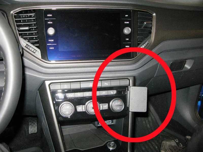 ProClip Fahrzeughalter 855385 - Winkelbefestigung - Volkswagen T-Roc 18-22