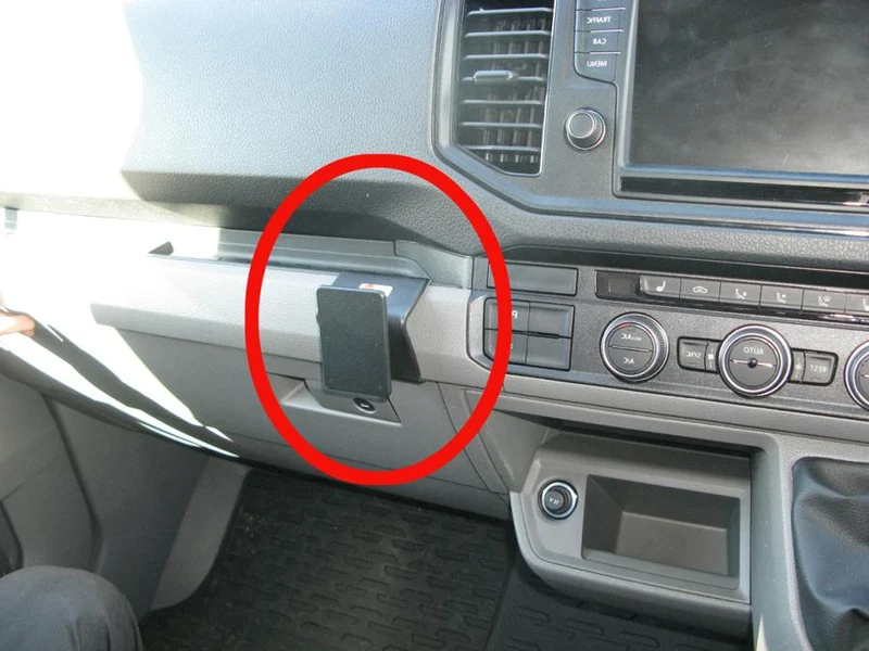 ProClip Fahrzeughalter für Rechtslenker 313532 - Extra starke Montageplattform. - Volkswagen Crafter 17-24, MAN TGE 19-24