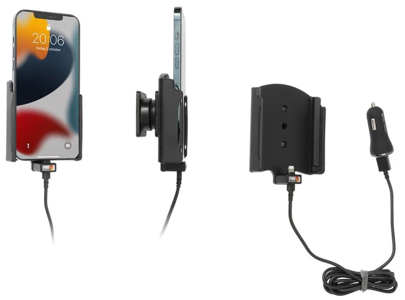 Gerätehalter 721277 mit Ladefunktion - für Smartphones - Apple iPhone 14 Plus, Apple iPhone 13 Pro Max, Apple iPhone 14 Pro Max