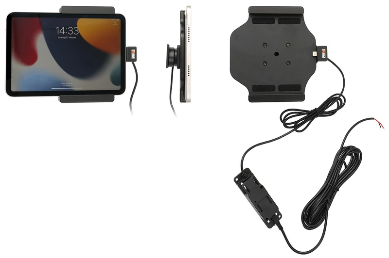 Gerätehalter 727278 mit Ladefunktion - für Tablets - Apple iPad Mini 7th Gen 2024 (A2995, A2996), Apple iPad Mini 6th Gen (A2567 und weitere