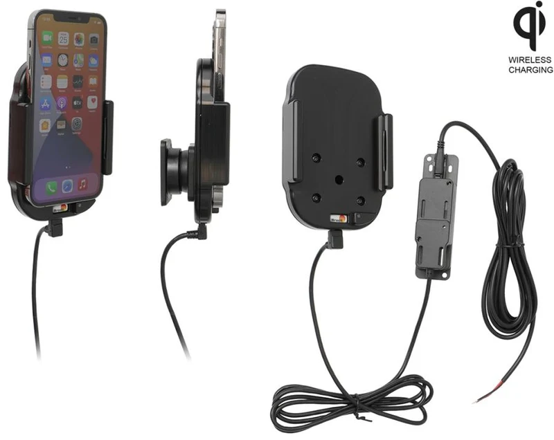 Gerätehalter 719235 mit Ladefunktion - Qi Ladung - Apple iPhone 12, Apple iPhone 12 Pro