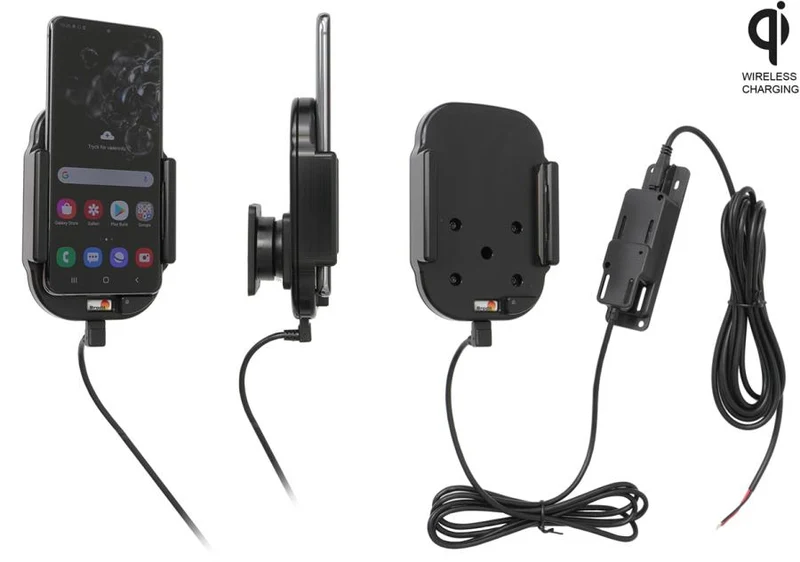 Gerätehalter 719190 mit Ladefunktion - Qi Ladung - Samsung Galaxy S20 4G, 5G (SM-G981B/SM-G981F)