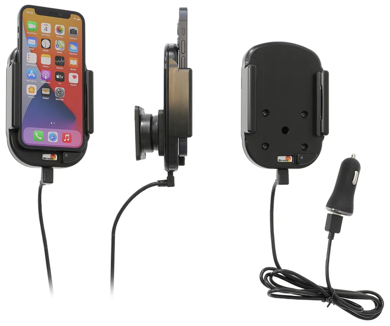 Gerätehalter 718234 mit Ladefunktion - Qi Ladung - Apple iPhone 12 Mini