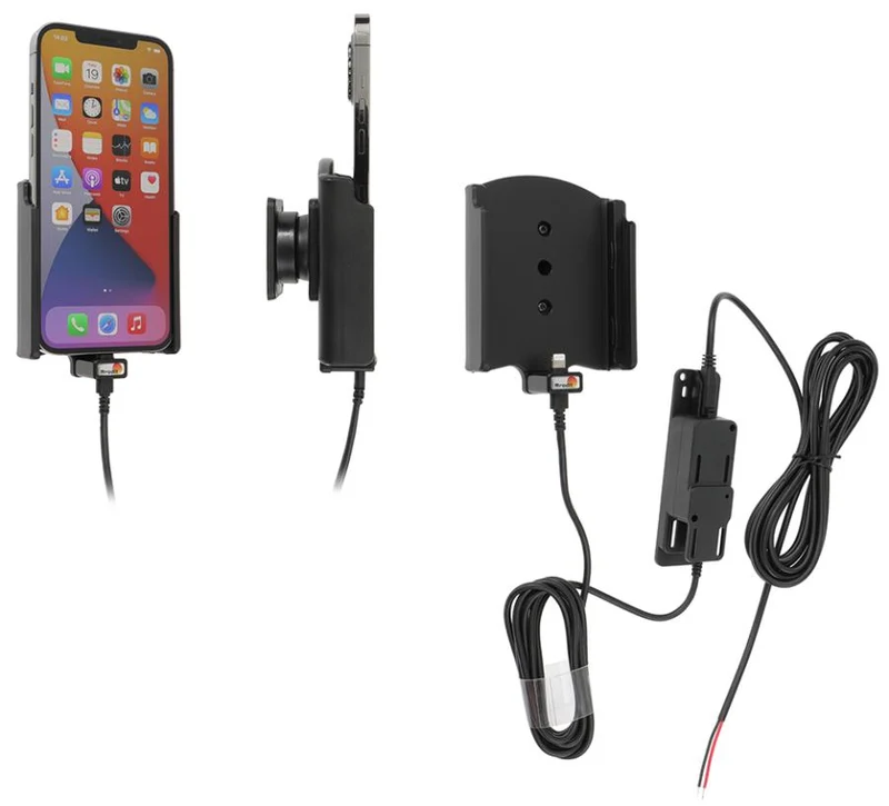 Gerätehalter 727236 mit Ladefunktion - für Smartphones - Apple iPhone 12 Pro Max