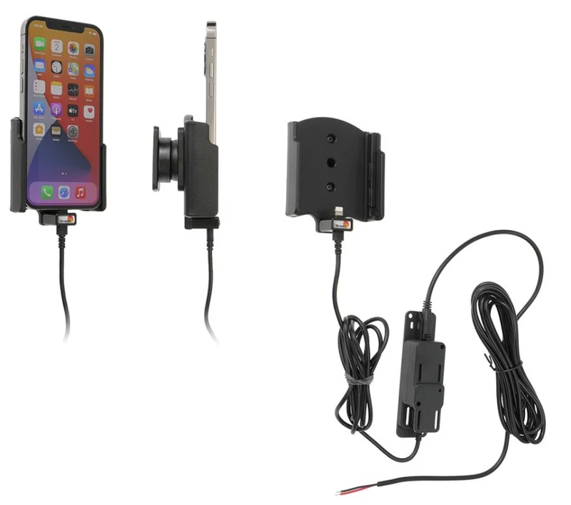 Gerätehalter 727235 mit Ladefunktion - für Smartphones - Apple iPhone 12, Apple iPhone 12 Pro