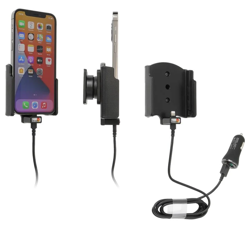 Gerätehalter 721235 mit Ladefunktion - für Smartphones - Apple iPhone 12, Apple iPhone 12 Pro