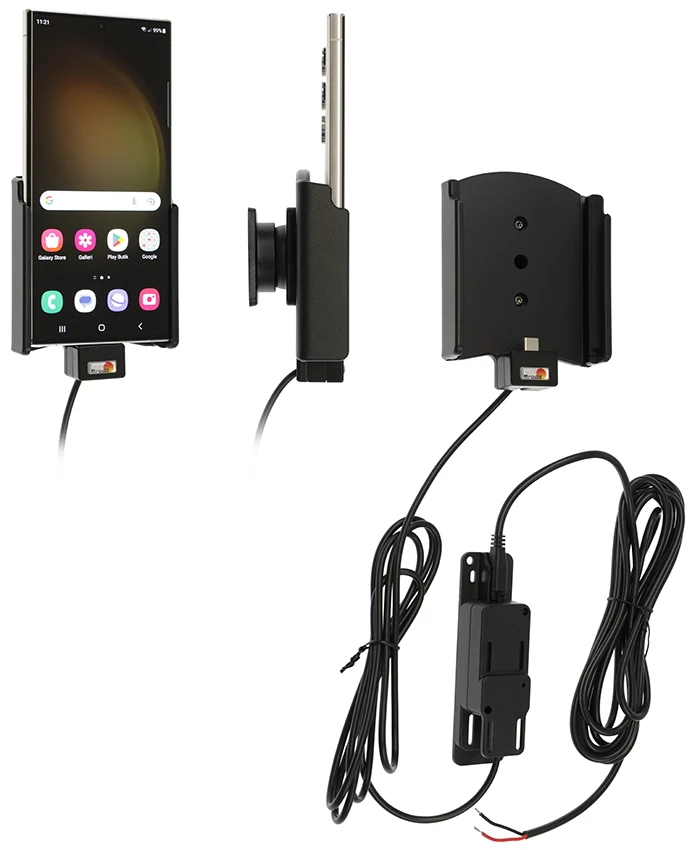 Gerätehalter 727346 mit Ladefunktion - für Smartphones - Samsung Galaxy S23 Ultra SM-S918B/DS