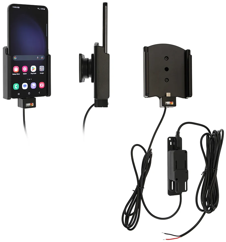 Gerätehalter 727345 mit Ladefunktion - für Smartphones - Samsung Galaxy S23+ SM-S916B/DS