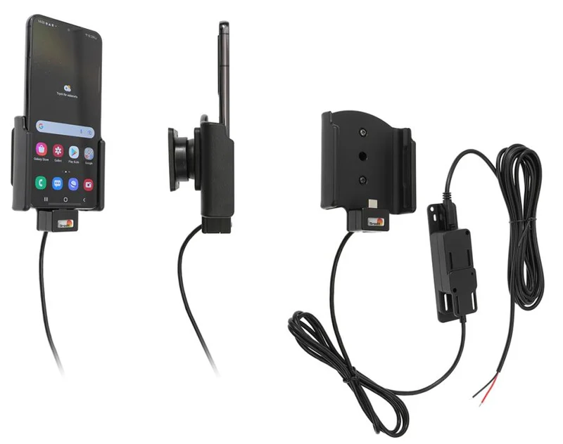 Gerätehalter 727293 mit Ladefunktion - für Smartphones - Samsung Galaxy S22 5G SM-S901B/SM-S901B/DS