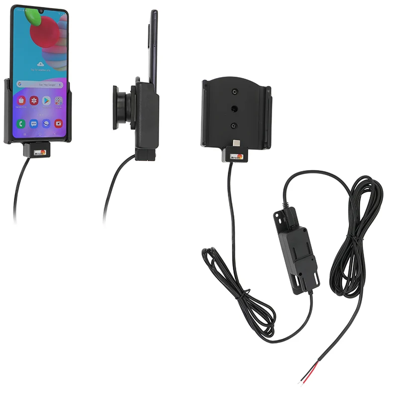 Gerätehalter 727220 mit Ladefunktion - für Smartphones - Samsung Galaxy A41 (SM-A415F)