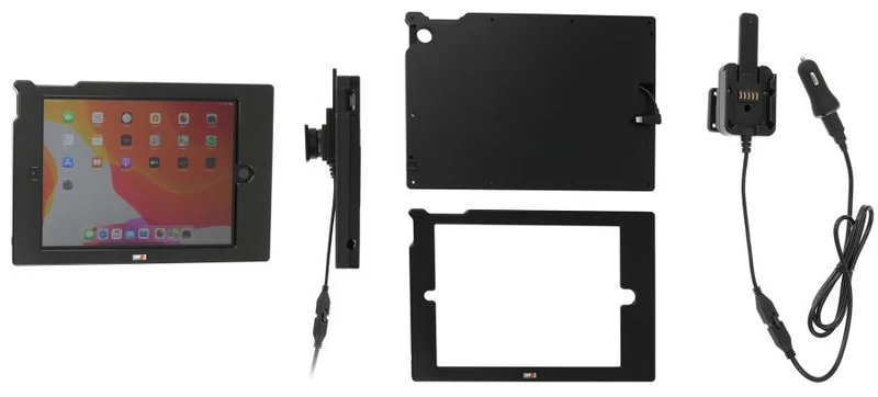 Gerätehalter 758168 mit Ladefunktion - für Tablets - Apple iPad 10.2 7th Gen (A2197, A2198, A2200) und weitere
