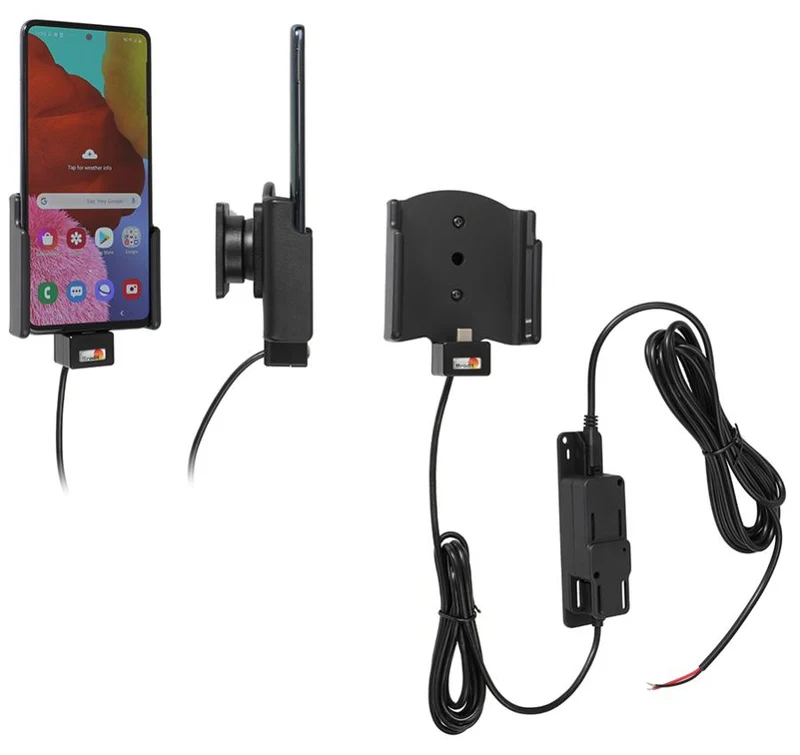 Gerätehalter 727206 mit Ladefunktion - für Smartphones - Samsung Galaxy A51 SM-A515F/DSN
