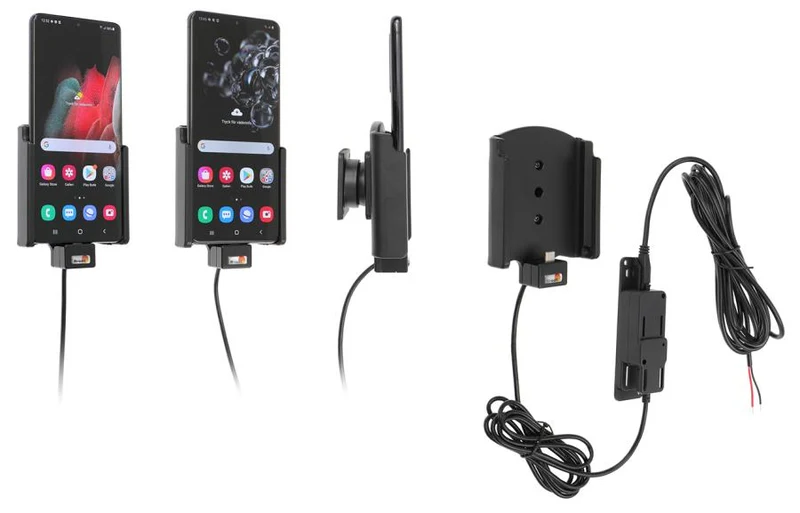 Gerätehalter 727192 mit Ladefunktion - für Smartphones - Samsung Galaxy S21 Ultra 5G SM-G9988/DS, Samsung Galaxy S20 Ultra 5G (SM-G988B)
