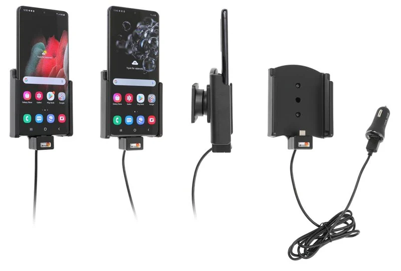 Gerätehalter 721192 mit Ladefunktion - für Smartphones - Samsung Galaxy S20 Ultra 5G (SM-G988B), Samsung Galaxy S21 Ultra 5G SM-G9988/DS