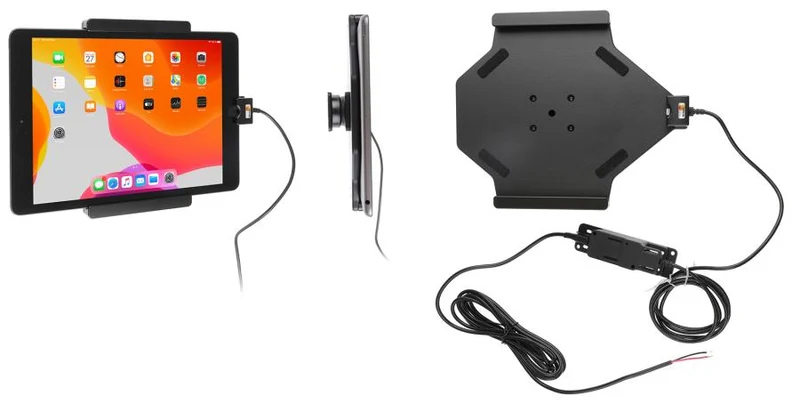 Gerätehalter 727168 mit Ladefunktion - für Tablets - Apple iPad 10.2 8th Gen (A2428, A2429, A2430 und weitere