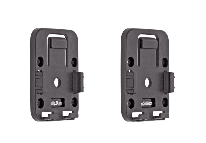 2 Pack - Locking Move Clips for Holders with Swivel