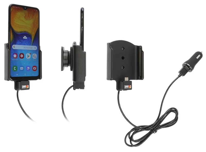 Gerätehalter 721140 mit Ladefunktion - für Smartphones - Samsung Galaxy A20e (SM-A202)