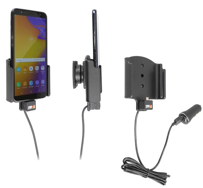 Gerätehalter 721086 mit Ladefunktion - für Smartphones - Samsung Galaxy J4+ (SM-J415)
