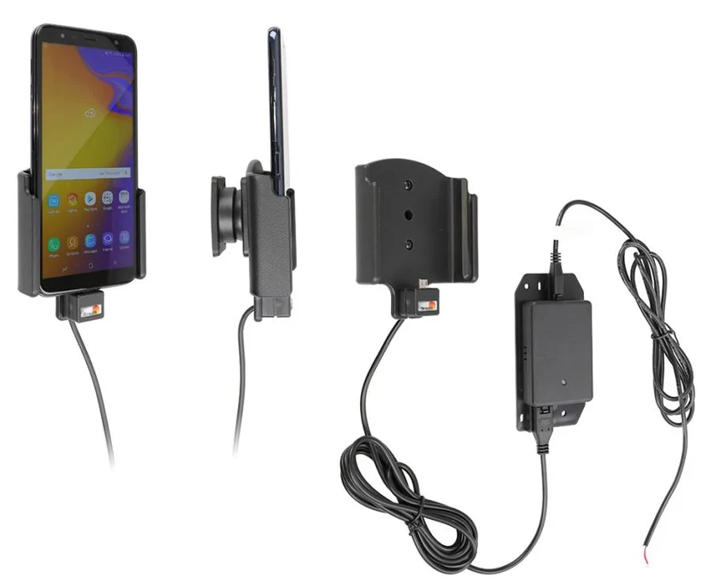 Gerätehalter 713086 mit Ladefunktion - für Smartphones - Samsung Galaxy J4+ (SM-J415)