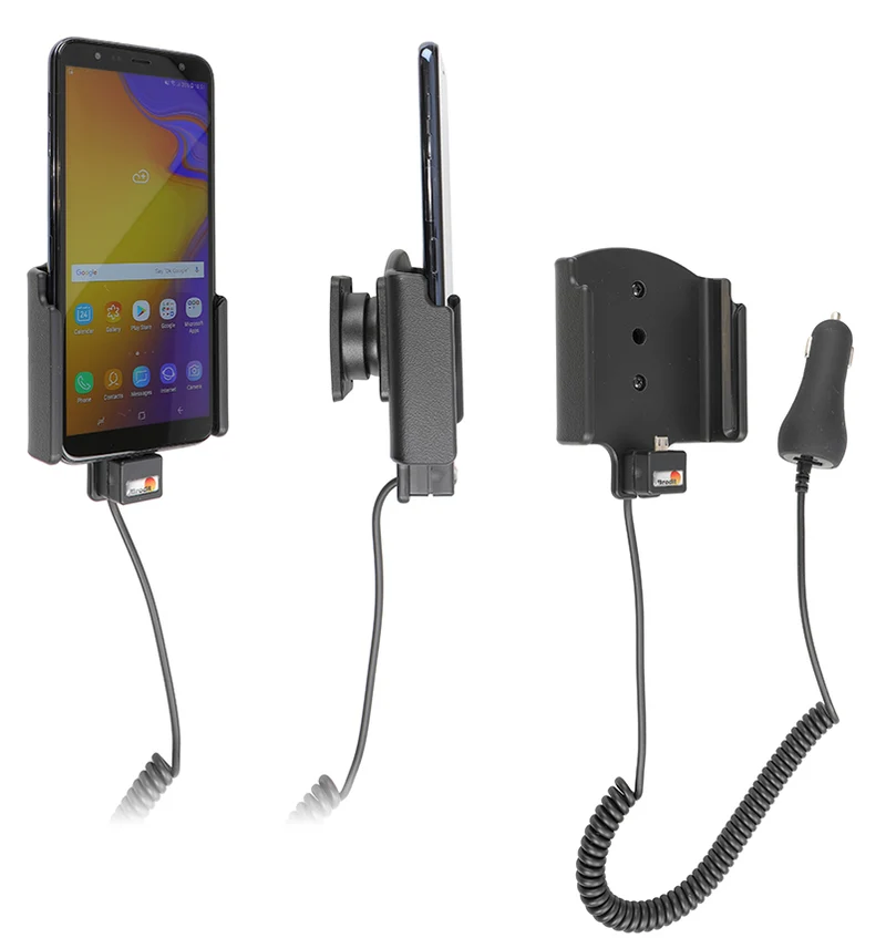 Gerätehalter 712086 mit Ladefunktion - für Smartphones - Samsung Galaxy J4+ (SM-J415)
