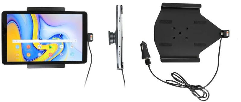 Gerätehalter 721079 mit Ladefunktion - für Smartphones - Samsung Galaxy Tab A 10.5 SM-T590/SM-T595