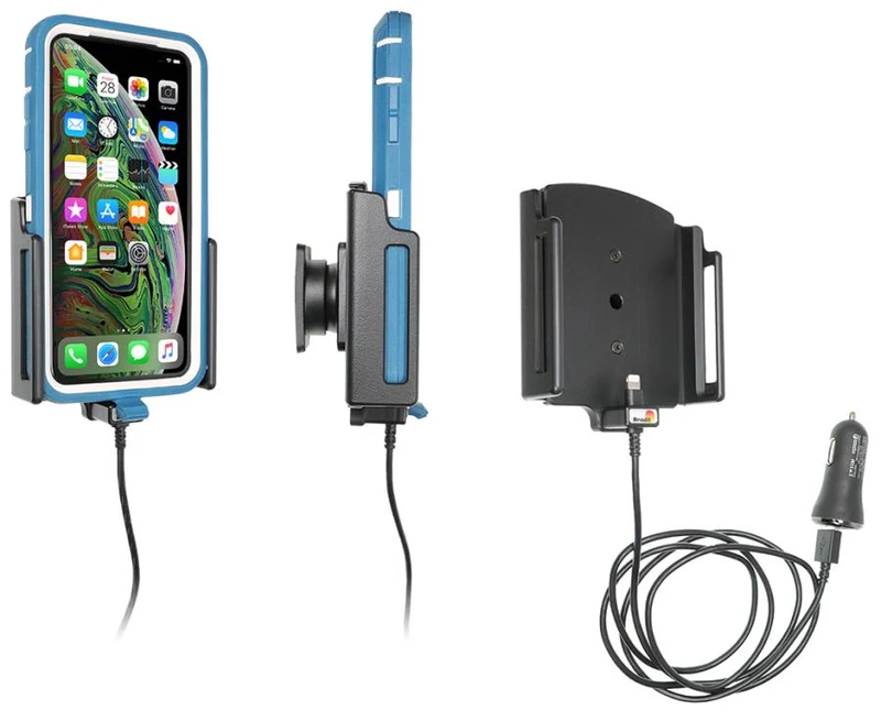 Gerätehalter 721084 mit Ladefunktion - für Smartphones - Apple iPhone 11 Pro, Apple iPhone 11, Apple iPhone 11 Pro Max und weitere