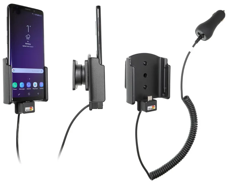 Gerätehalter 712038 mit Ladefunktion - für Smartphones - Samsung Galaxy S9