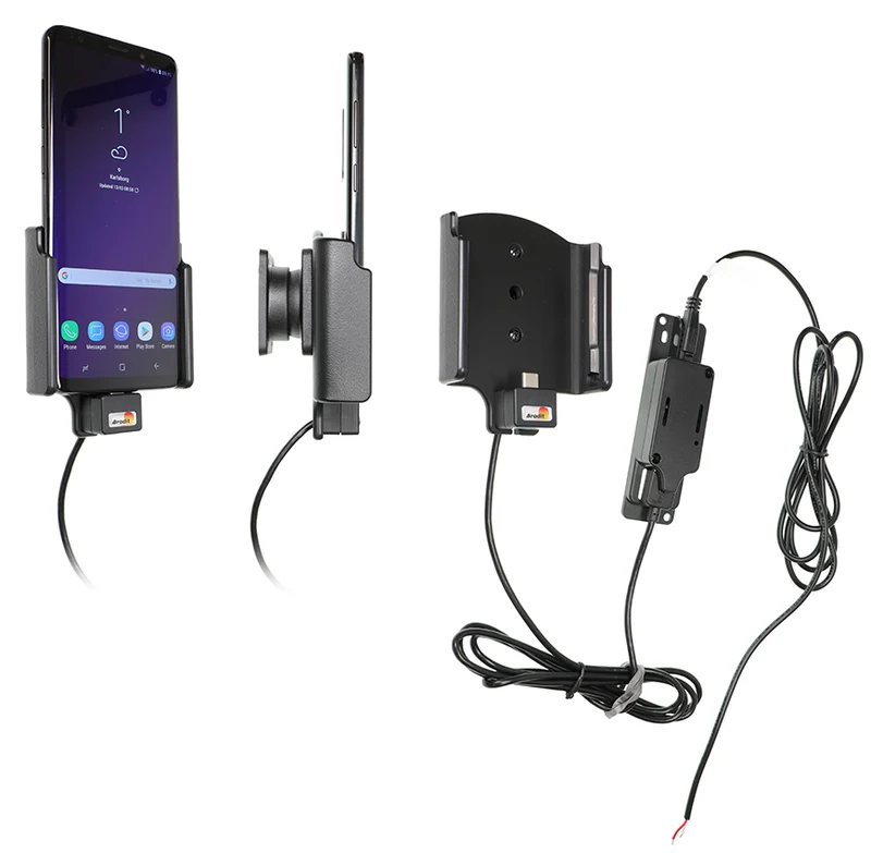 Gerätehalter 727039 mit Ladefunktion - für Smartphones - Samsung Galaxy S9+