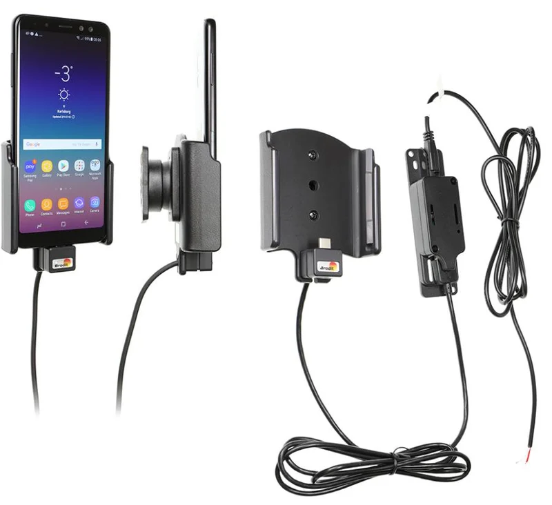Gerätehalter 727035 mit Ladefunktion - für Smartphones - Samsung Galaxy A8 (2018)