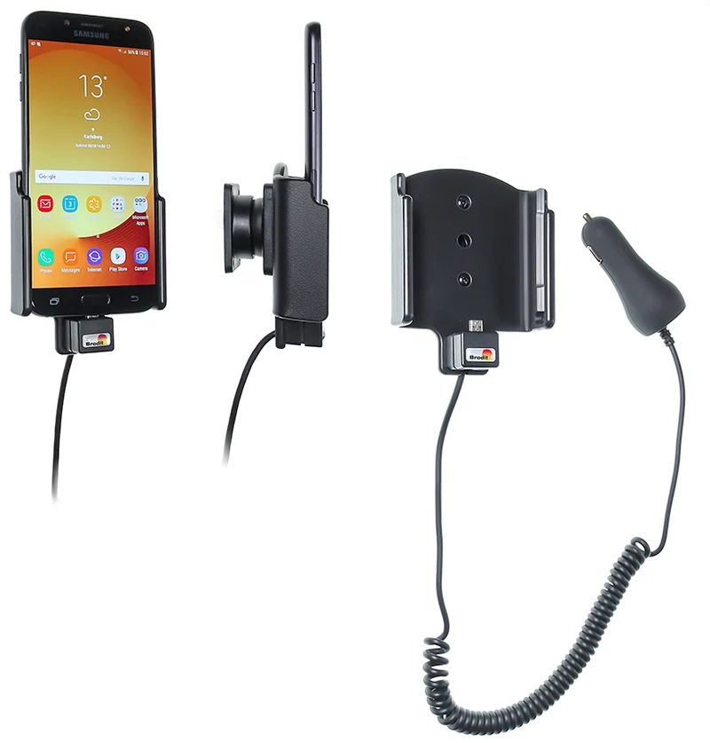 Gerätehalter 712004 mit Ladefunktion - für Smartphones - Samsung Galaxy J7 (2017) Sm-J730F