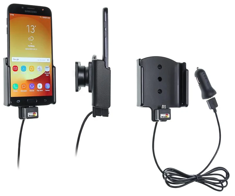 Gerätehalter 721004 mit Ladefunktion - für Smartphones - Samsung Galaxy J7 (2017) Sm-J730F