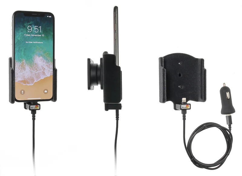 Gerätehalter 521997 mit Ladefunktion - für Smartphones - Apple iPhone X, Apple iPhone Xs