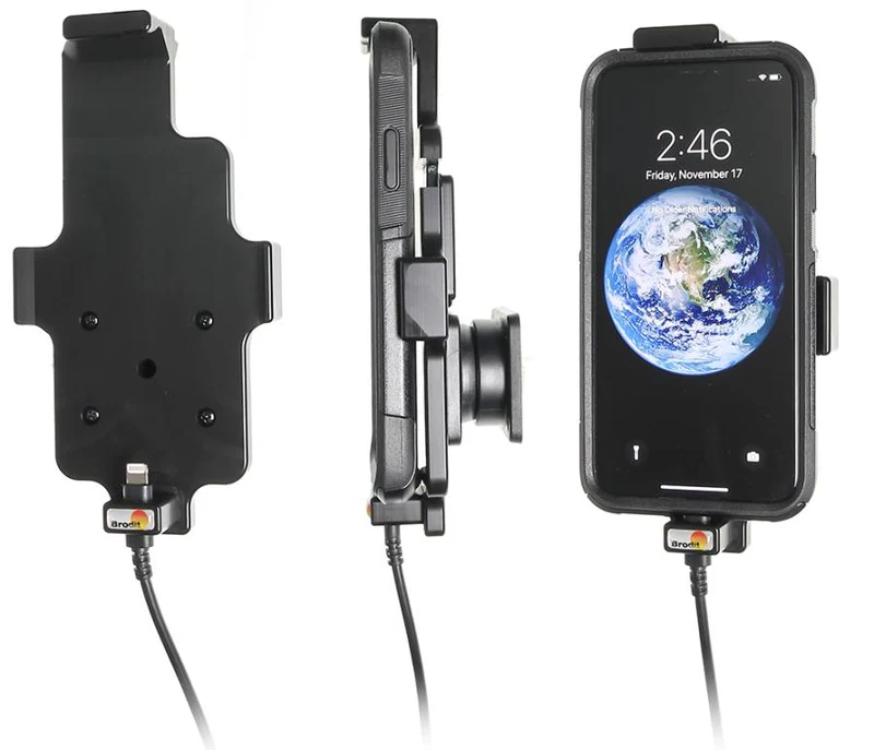Gerätehalter 527998 mit Ladefunktion - für Smartphones - Apple iPhone 11 Pro, Apple iPhone X, Apple iPhone Xs