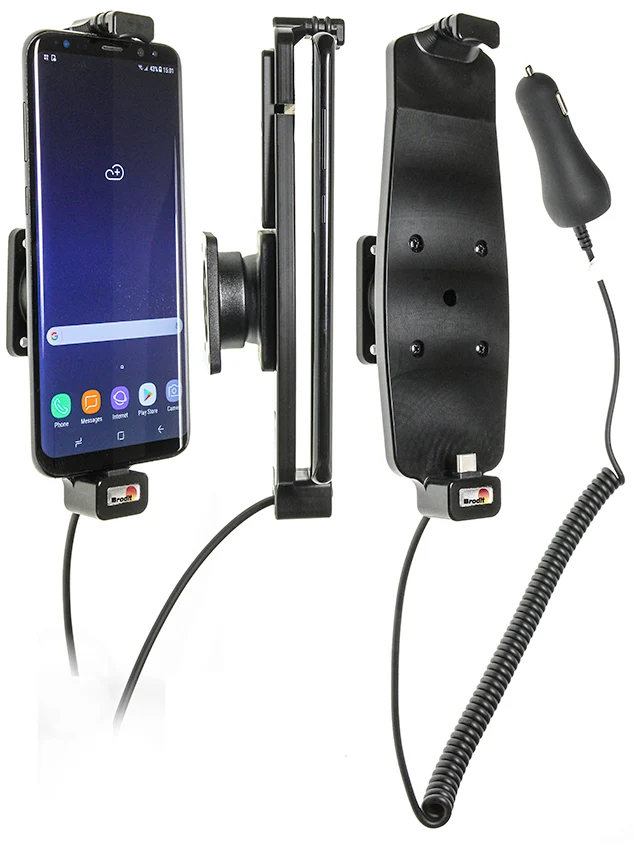 Gerätehalter 512965 mit Ladefunktion - für Smartphones - Samsung Galaxy S8+, Samsung Galaxy S9+