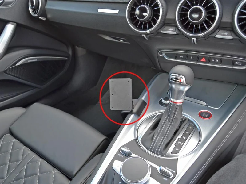 ProClip Fahrzeughalter für Rechtslenker 655249 - Konsolenbefestigung- NUR für Automatikgetriebe - Audi TT 15-23