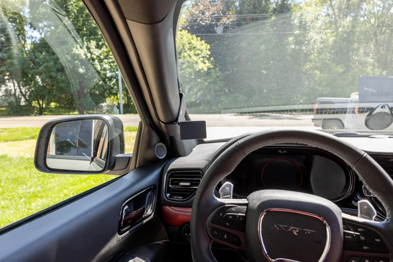 Left Pillar Mount for Dodge Durango