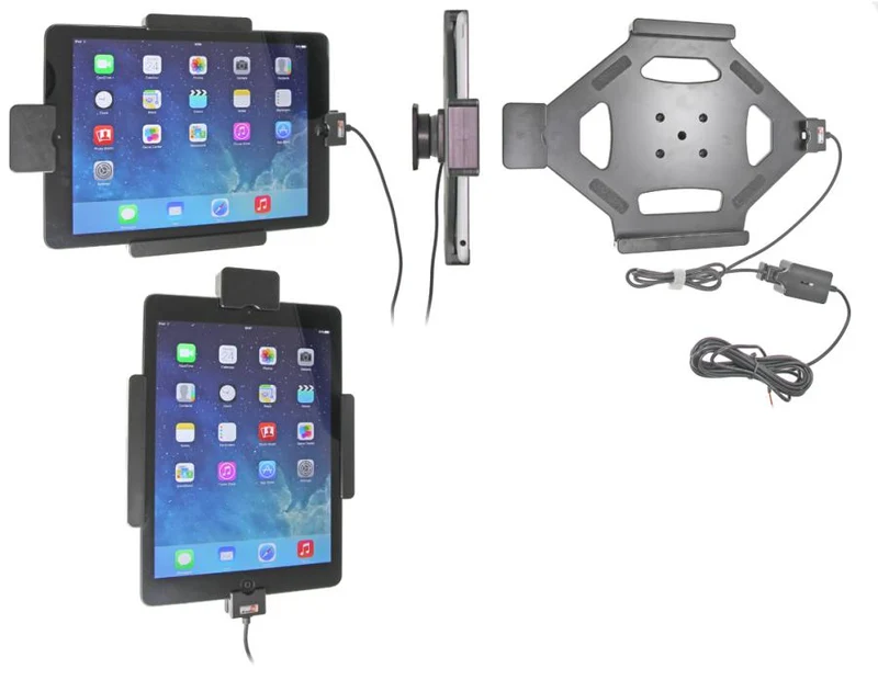 Gerätehalter 547577 mit Ladefunktion - für Tablets - Apple iPad 5th Gen (A1822, A1823), Apple iPad 9.7 6th Gen (A1893 und weitere