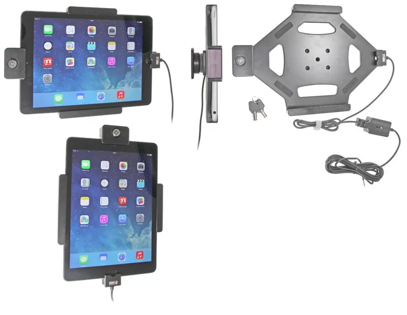 Gerätehalter 536577 mit Ladefunktion - für Tablets - Apple iPad 5th Gen (A1822, A1823), Apple iPad Air (A1474 und weitere