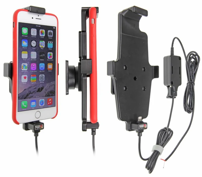 Gerätehalter 527663 mit Ladefunktion - für Smartphones - Apple iPhone 6S Plus, Apple iPhone Xs Max, Apple iPhone 8 Plus und weitere