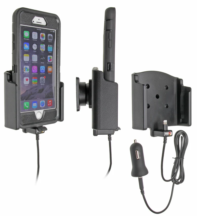 Gerätehalter 521741 mit Ladefunktion - für Smartphones - Apple iPhone 7 Plus, Apple iPhone 8 Plus, Apple iPhone 6 Plus und weitere