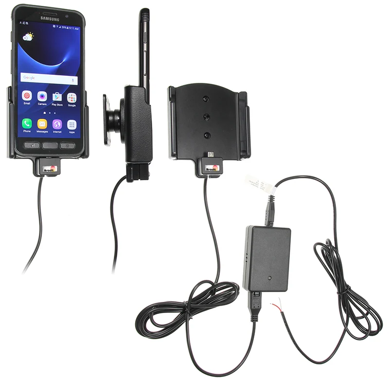 Gerätehalter 513903 mit Ladefunktion - für Smartphones - Samsung Galaxy S7 Active