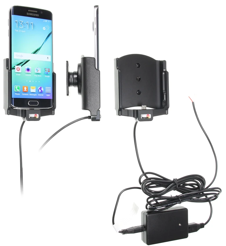 Gerätehalter 513731 mit Ladefunktion - für Smartphones - Samsung Galaxy S6 edge
