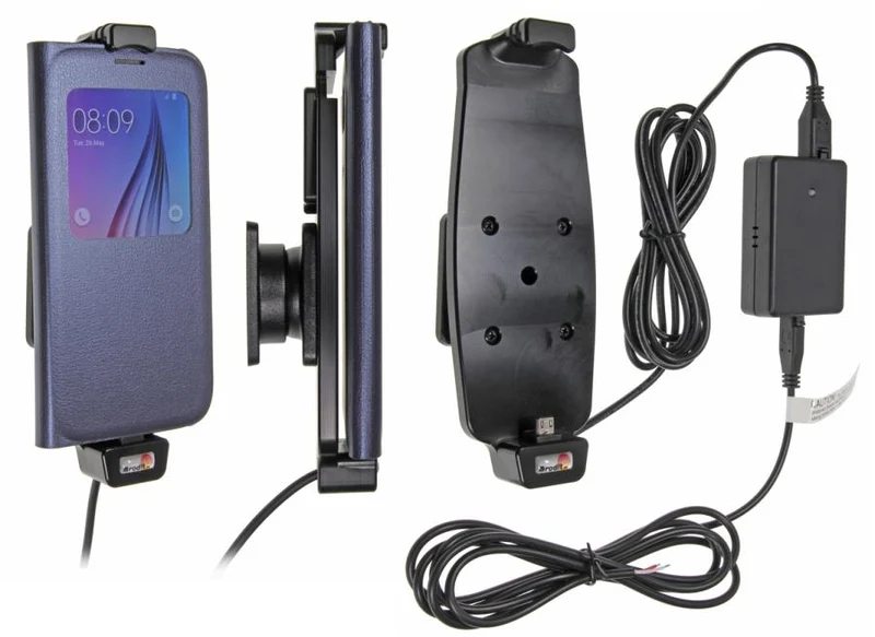 Gerätehalter 513724 mit Ladefunktion - für Smartphones - Samsung Galaxy S7, Samsung Galaxy S6 edge, Samsung Galaxy S6