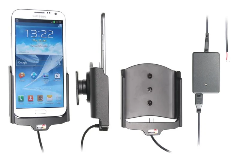 Gerätehalter 513432 mit Ladefunktion - für Smartphones - Samsung Galaxy Note II GT-N7100
