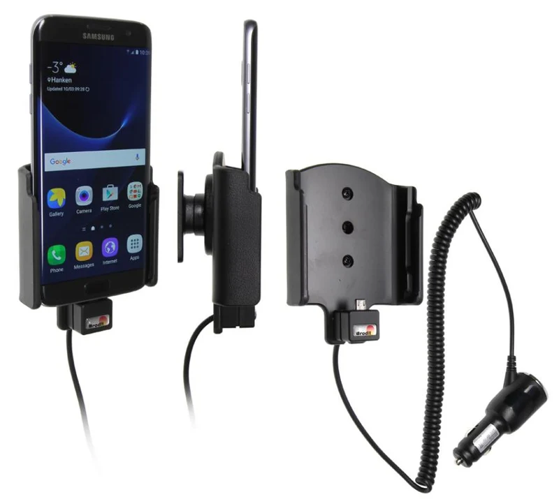 Gerätehalter 512866 mit Ladefunktion - für Smartphones - Samsung Galaxy S7 Edge