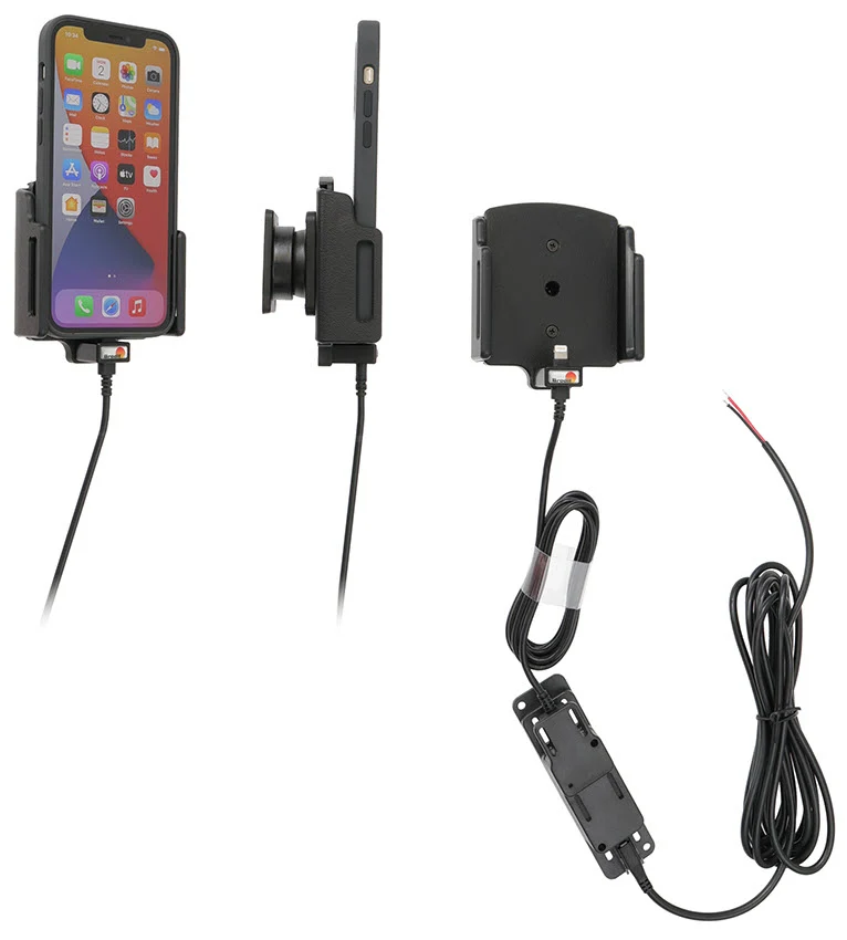 Adjustable iPhone Charging Holder for Hard-Wired Installation