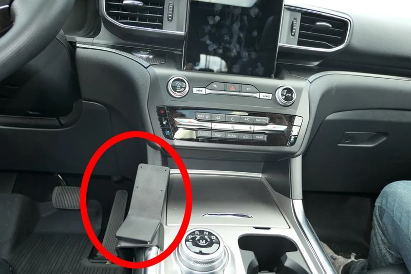 Left Console Mount for Ford Explorer