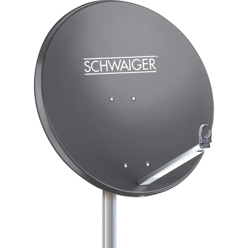 Aluminium Satellitenschüssel 80 cm anthrazit