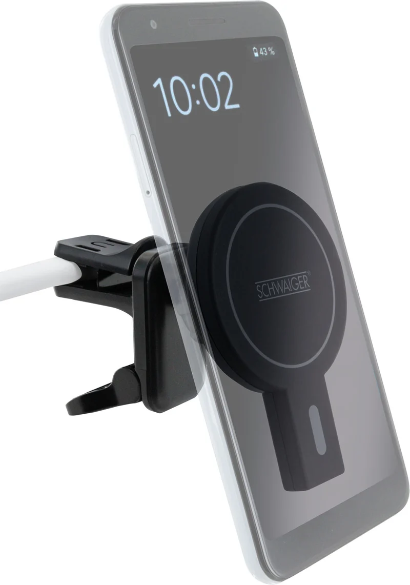 KFZ Handyhalterung mit QI-Ladefunktion & MagSafe