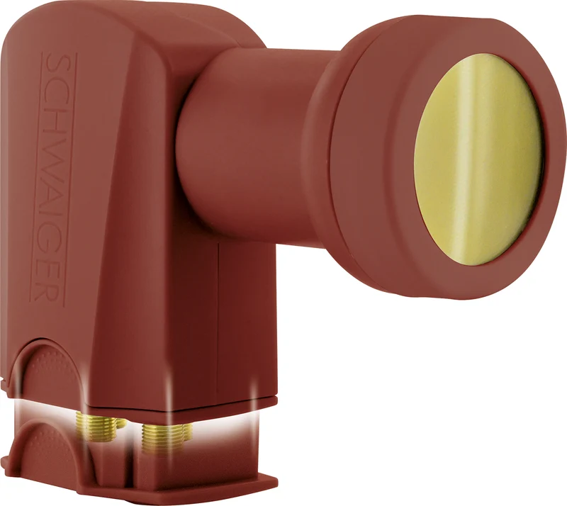 Quattro LNB digital SUN PROTECT ziegelrot